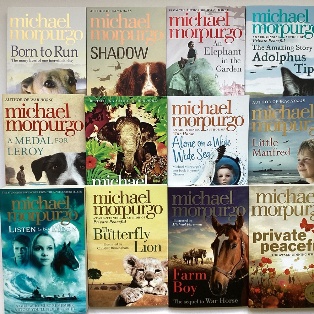 Michael Morpurgo kids book series set